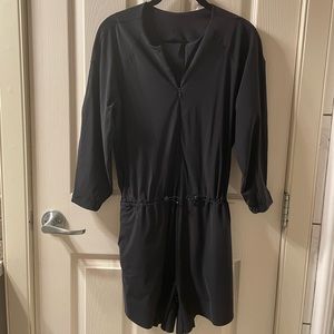Lululemon High Neck UVP Zippered Romper